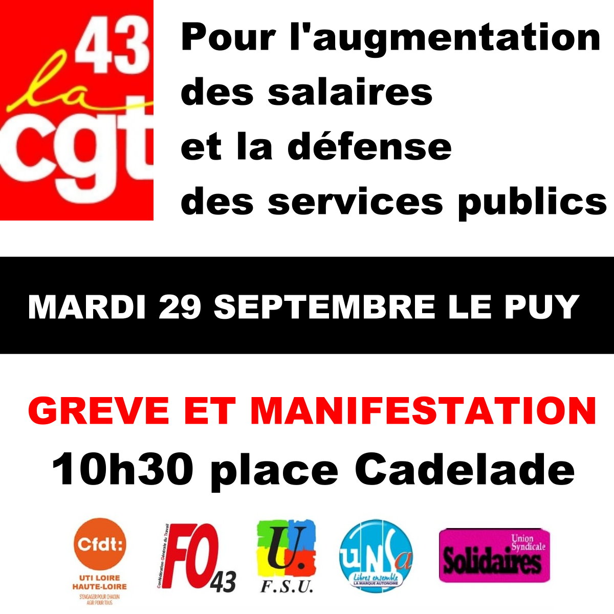 29 septembre intersynd